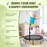 Foldable Mini Trampoline, Indoor Exercise Trampoline