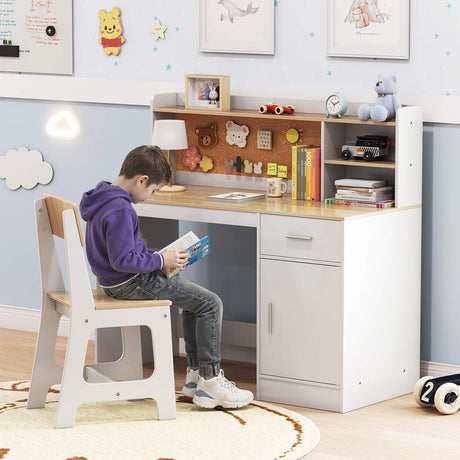 Kids Study Desk and Chair Set