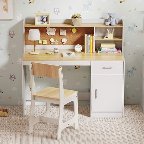 Kids Study Desk and Chair Set