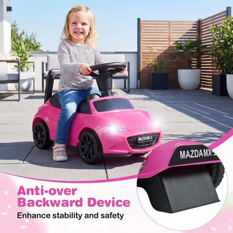 HONEY JOY Toddler Ride on Toy, Foot to Floor Kid Sliding Car with Under-Seat Storage