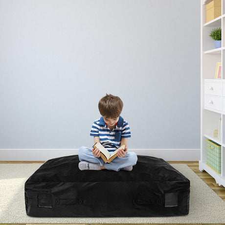 Sensory Mat with Foam Blocks and Washable Velvet Cover