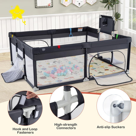 185 x 155cm Baby Playard