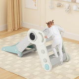 Kids Slide, Indoor Kids Folding Freestanding Slides w/Climber