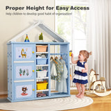 BABY JOY Kids Dress up Storage Closet