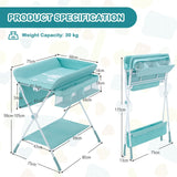 BABY JOY Foldable Baby Changing Table
