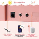 HONEY JOY Mini Keyboard Piano for Kids, 25 Keys Electric Piano