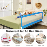 BABY JOY Bed Rails for Toddlers, 180cm Extra Long, Swing Down Bed Guard