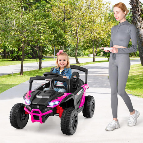12V Kids Ride On Car, Electric UTV Truck with Remote Control