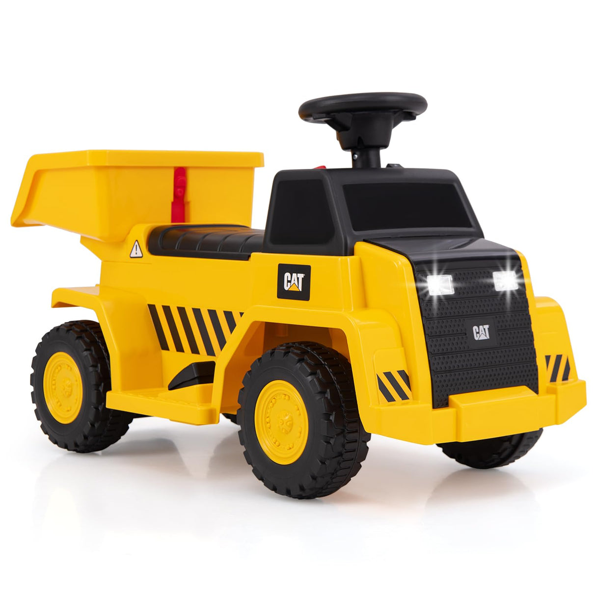 HONEY JOY Licensed Caterpillar Ride on Dump Truck