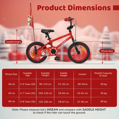 Toddler Training Bike with Music Function and Removable Training Wheels