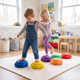 HONEY JOY 6-Piece Stepping Stones for Boys and Girls Aged 3+ Years Old