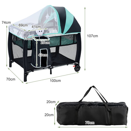 BABY JOY Portable Baby Bassinets