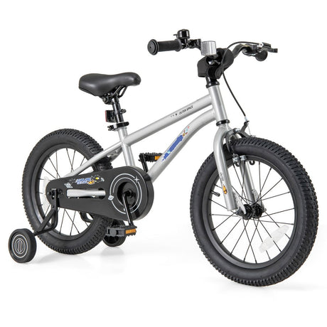 HONEY JOY 14 16 18 Inch Kid’s Bike Bicycle Removable Training Wheels for 3-8 Years