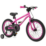 HONEY JOY 14 16 18 Inch Kid’s Bike Bicycle Removable Training Wheels for 3-8 Years