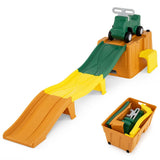 Kids Ride on Toy with Storage Box and Downhill Race Tracks for Kids Aged 3+ Years Old