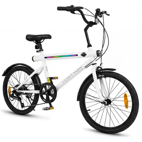Lighted Cycling Bike with Adjustable Handlebar and Seat