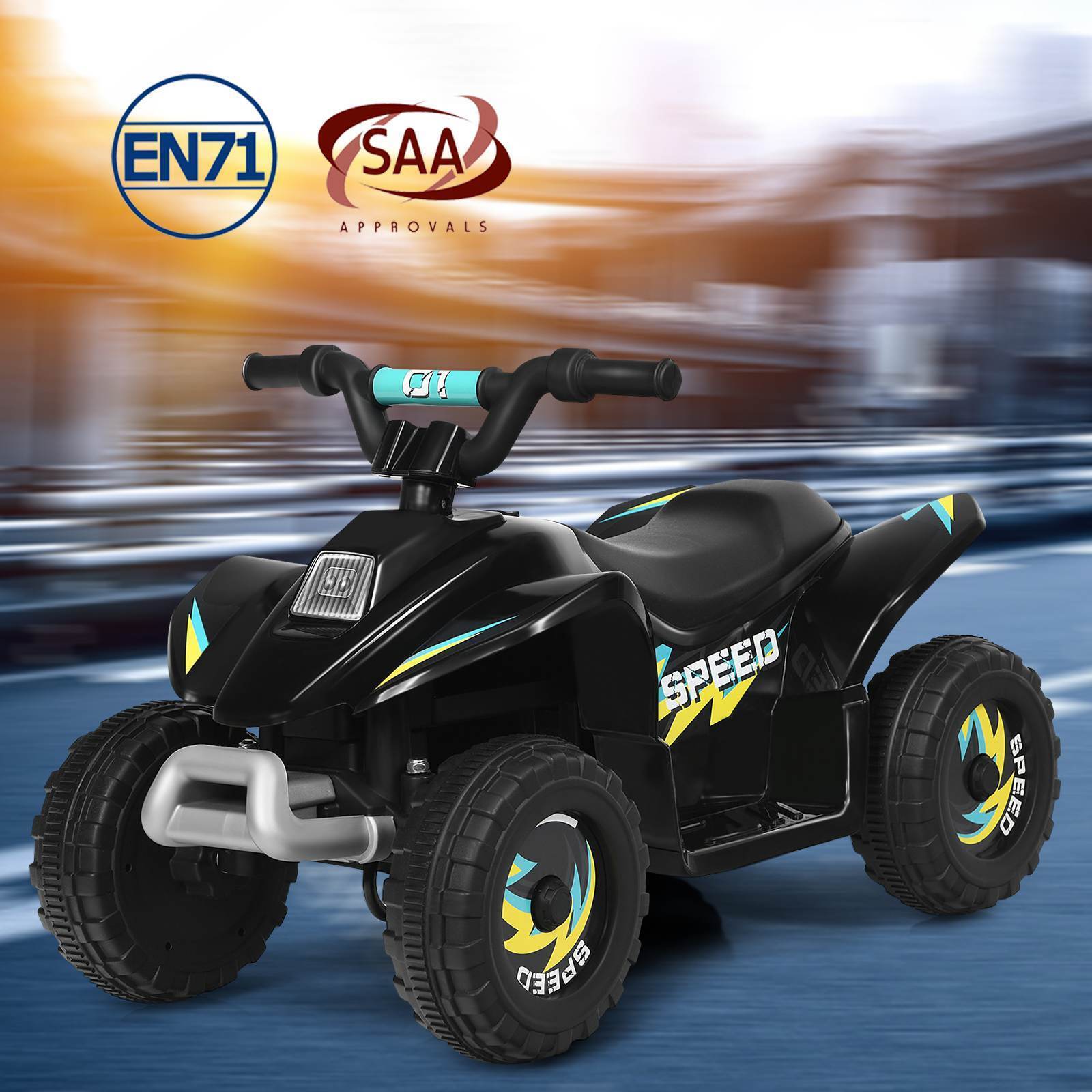 HONEY JOY Kids Ride on ATV Toy Quad Car Motorized Vehicle Electric
