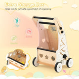 Push and Pull Learning Activity Walker with Double Handles for Babies andToddlers