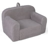 Toddler Foam Couch with Soft Fleece Fabric Cover for Playroom