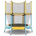 HONEY JOY 48" Kids Trampoline Recreational Trampoline w/Heavy-duty Elastic Ropes
