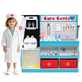 Wood Medical Center Toy Set with Examine Region and X-Ray Film