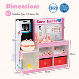 Wood Medical Center Toy Set with Examine Region and X-Ray Film