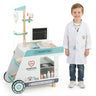 Wooden Doctor Playset with CT Machine and Stethoscope for Kids